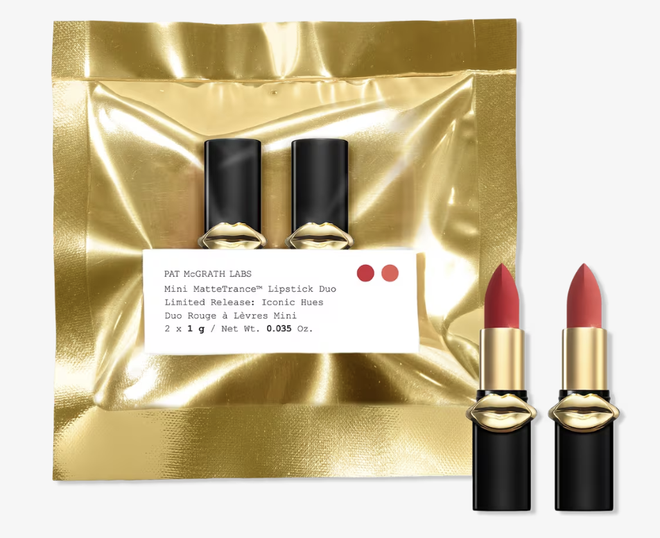 Mini MatteTrance Lipstick Duo: Iconic Hues